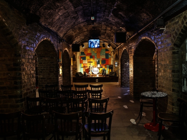Cavern Club replica room at The Beatles Story Museum in Liverpool