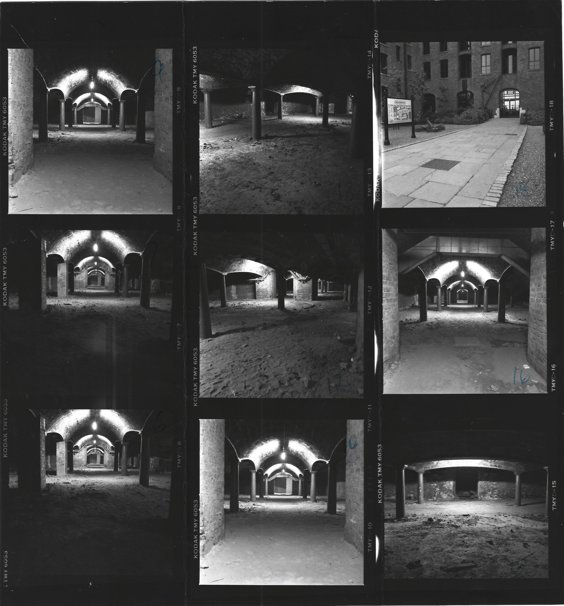 Early Albert Dock basement pre build